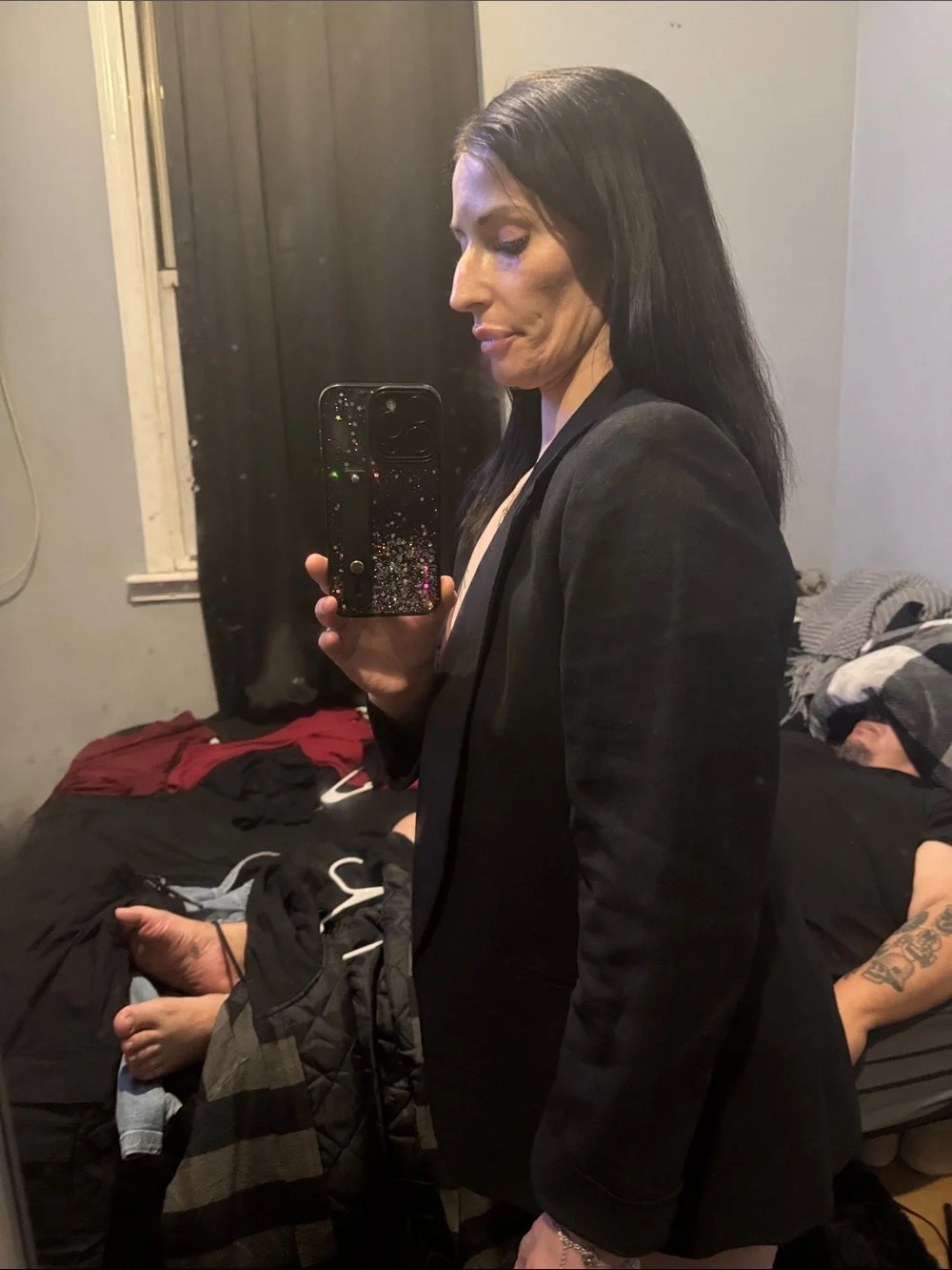 Jones New York Black womsnsnTailored dress Blazer